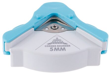 R5 Diy Mini Corner Rounder 5 Mm Kaart Papier Punch Craft Cirkel Patroon Foto Cutter Tool Briefpapier Hand Gat Craft scrapbooking