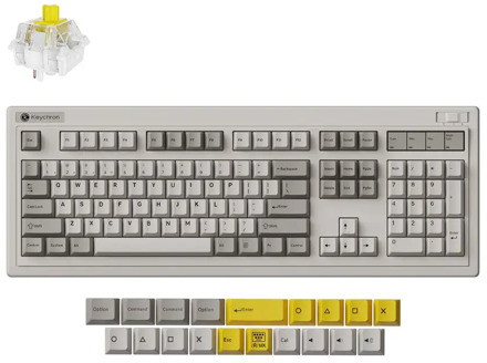 R6 Retro banana toetsenbord