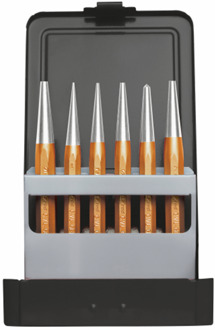 R90100006 6-delige Doorslagset - 1-10mm