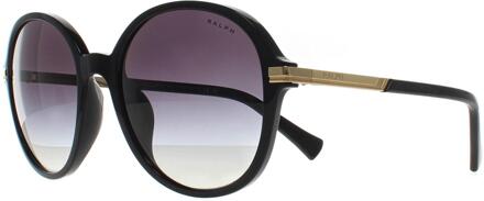 RA5297U 50018G glanzend zwart grijs gradiënt zonnebril - One Size