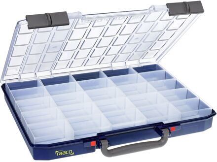 raaco assortimentsdoos CarryLite 55 5x10 25 inzetbakjes 136297 Blauw