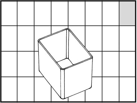 raaco inzetbox voor opslagbox 55x39x47mm Transparant