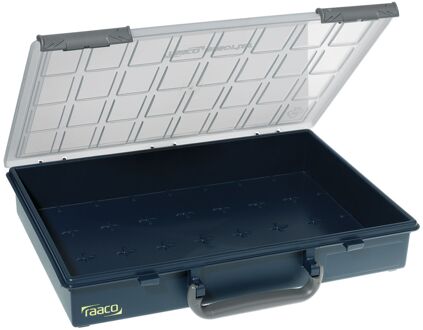 raaco opslagbox schuifslot en hengsel 33,8x26,1x5,7 cm Blauw