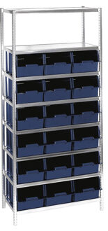 raaco Rek met 18x bak 9-2800 galva/bl 18-40 - 181174 - 181174