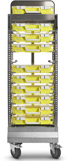 raaco Trolley, aluminium 4 zw.w, 1580x490x480mm - 144896 144896
