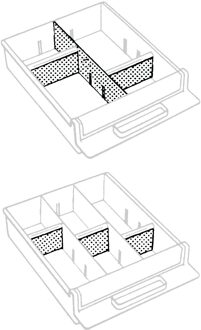 raaco Tussenschot vr lade 4-800 (per 12) 12x80318 - 107617 107617