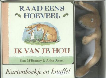 Raad eens hoeveel ik van je hou + Knuffel - Boek Sam McBratney (9047707222)