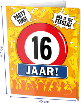 Raambord 16 jaar 60cm