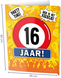 Raambord 16 jaar 60cm