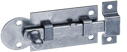 Raamgrendel Recht + Bevestigd Tegenstuk Blauw 61mm