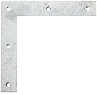 Raamhoek Verzinkt 120x120x20mm