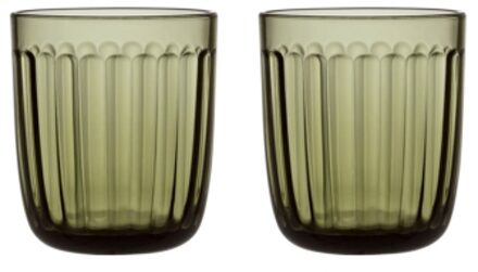 Raami Waterglas 0,26 L - 2 st. Groen