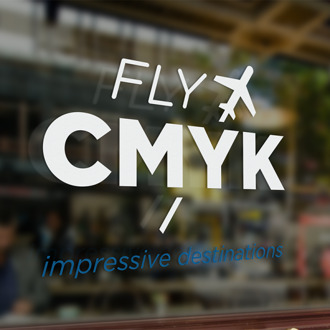 Raamstickers drukken