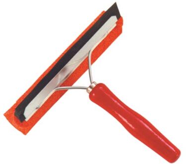 raamtrekker 14,5 cm rubber/hout rood/oranje