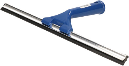 Raamtrekker blauw rubberen strip en kunststof handvat 35 cm