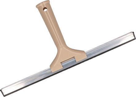 Raamwisser/raamtrekker - kunststof handvat - beige - 30 cm breed