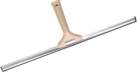 Raamwisser/raamtrekker - kunststof handvat - beige - 45 cm breed