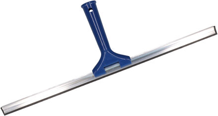 Raamwisser/raamtrekker - kunststof handvat - blauw - 45 cm breed