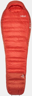 RAB Alpine -12C / 10F Left Long Slaapzak Rood