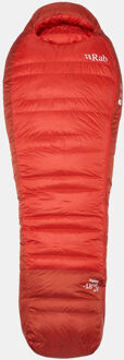 RAB Alpine -18C / 0F Left Long Slaapzak Rood