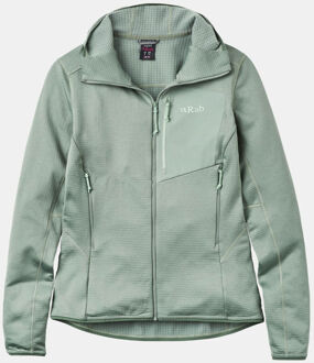 RAB Ascendor Light Hoody Fleecevest Dames Groen - 10