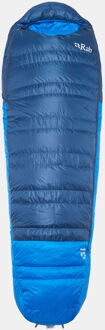 RAB Ascent 0C / 32F Left Long Slaapzak Blauw