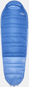 RAB Ascent -12C / 10F Slaapzak Dames Blauw - Left Regular