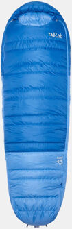 RAB Ascent -6C/ 20F Slaapzak Dames Blauw - Left Regular