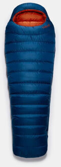 RAB Ascent 700 Slaapzak Blauw - LEFT