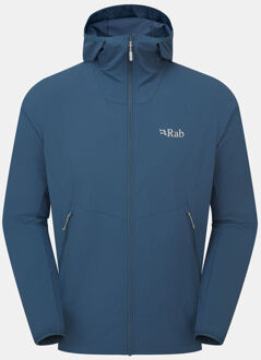 RAB Borealis Hoody Softshell Jas Blauw - M