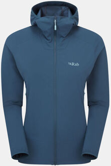 RAB Borealis Hoody Softshell Jas Dames Blauw - 10