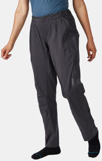 RAB Cinder Downpour Light Fietsregenbroek Dames Grijs - 10