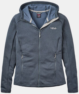 RAB Covex Hoody Fleecevest Dames Grijs - 14