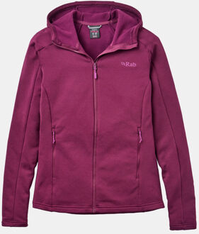 RAB Covex Hoody Fleecevest Dames Paars - 16