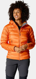 RAB Electron Pro Hoody Donsjas Dames Oranje - 14