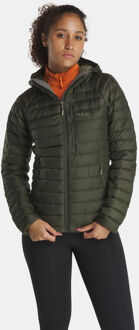 RAB Microlight Alpine Donsjas Dames Groen - 12