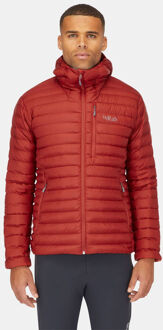 RAB Microlight Alpine Donsjas Rood - L