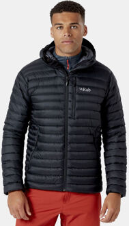 RAB Microlight Alpine Donsjas Zwart - XL