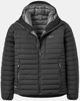 RAB Microlight Windstopper Hoody Donsjas Zwart