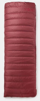 RAB Outpost 700 Dons Deken Slaapzak Rood - Left