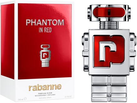 Rabanne Phantom In Red Parfum Elixir Refillable 150ml