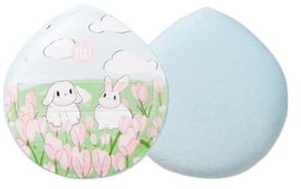 Rabbit Bubble Makeup Puff - 2 Types #01 Green - 1pcs