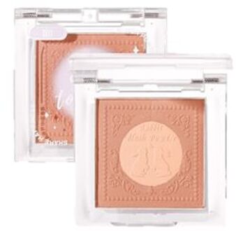 Rabbit Poof Wake Up Spring Translucent Blush - 6 Colors #03 Melon Rabbit - 2.3g