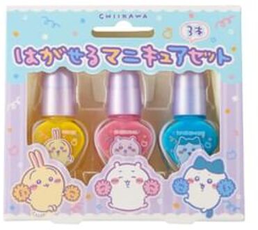Race Chiikawa Peelable Nail Polish Set B