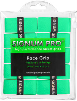 Race Grip Verpakking 10 Stuks groen - one size