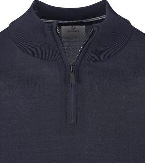 Race Half Zip Trui Navy Donkerblauw - S,XXL