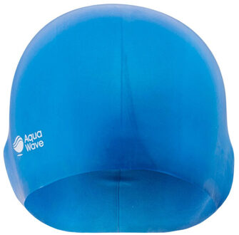 Racecap 3d badmuts voor volwassenen - maat One size Blauw