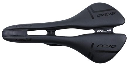 Racefiets Seat Ergonomische Groef Fietszadel 3D Padding Nylon Fiber Stalen Boog Professionele Fietsen Zetels Fietsonderdelen zwart