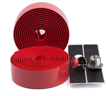 Racefiets Stuur Tape Anti-Slip Road Fiets Eva Materiaal Fietsstuur Tape rood