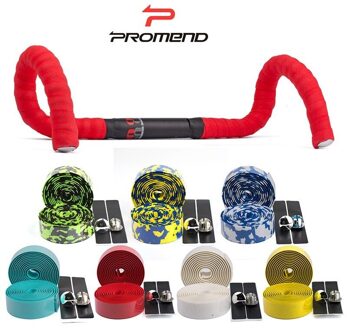 Racefiets Stuur Tape Anti-Slip Road Fiets Eva Materiaal Fietsstuur Tape wit